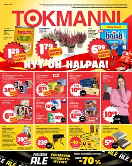 Tokmanni -luettelo, Oulu | Tarjoussanomat | 2026-08-31T00:00:00.000Z - 2026-09-06T00:00:00.000Z