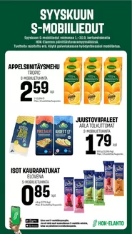 S-Market -luettelo, Pornainen | S-Market tarjoukset | 2026-09-01T00:00:00.000Z - 2026-09-30T00:00:00.000Z