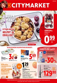 K-Citymarket -luettelo, Pornainen | K-citymarket tarjoukset | 2026-09-07T00:00:00.000Z - 2026-09-09T00:00:00.000Z