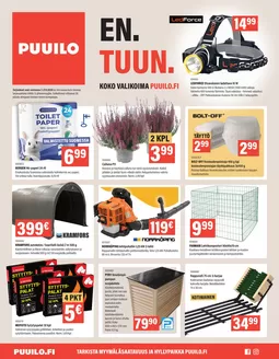 Puuilo -luettelo, Sastamala | Ajankohtaiset diilit ja tarjoukset | 2026-09-07T00:00:00.000Z - 2026-09-27T00:00:00.000Z