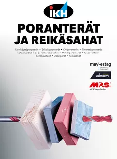 IKH -luettelo, Nokia | IKH Poranterät ja reikäsahat | 2026-09-08T00:00:00.000Z - 2026-09-22T00:00:00.000Z