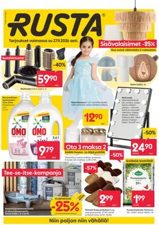 Rusta -luettelo, Parainen | Alennukset ja kampanjat | 2026-09-27T00:00:00.000Z - 2026-09-27T00:00:00.000Z