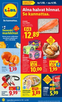 Lidl -luettelo | to 1.10. su 4.10. | 2026-10-01T00:00:00.000Z - 2026-10-04T00:00:00.000Z