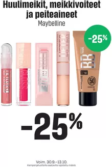 Prisma -luettelo, Imatra | TOK Prisma Maybelline 30.9.-13.10. | 2026-09-30T00:00:00.000Z - 2026-10-13T00:00:00.000Z