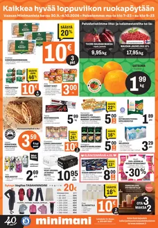Minimani -luettelo, Hämeenlinna | Parhaat tarjouksemme sinulle | 2026-09-30T00:00:00.000Z - 2026-10-04T00:00:00.000Z