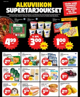 Tokmanni -luettelo | Ruokasanomat | 2026-10-05T00:00:00.000Z - 2026-10-07T00:00:00.000Z