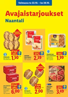 Lidl -luettelo | to 22.10. ke 28.10. | 2026-10-22T00:00:00.000Z - 2026-10-28T00:00:00.000Z