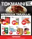 Tokmanni -luettelo | Ruokasanomat | 2026-09-17T00:00:00.000Z - 2026-09-20T00:00:00.000Z
