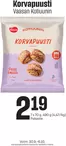 Prisma -luettelo, Imatra | TOK Prisma Korvapuusti 30.9.-6.10. | 2026-09-30T00:00:00.000Z - 2026-10-06T00:00:00.000Z