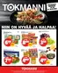 Tokmanni -luettelo | Ruokasanomat | 2026-10-15T00:00:00.000Z - 2026-10-18T00:00:00.000Z