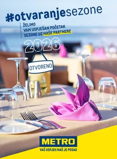 Metro katalog u | Otvaranje sezone 2026 | 2026-06-01T00:00:00.000Z - 2026-08-31T00:00:00.000Z