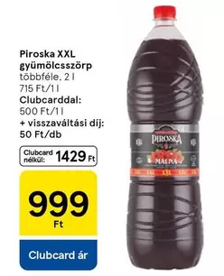 Xxl - gyümölcsszörp