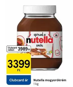 Nutella - mogyorókrém