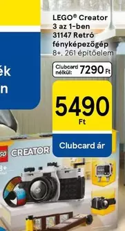 Lego - Creator 3 az 1-ben 31147 Retró fényképezőgép