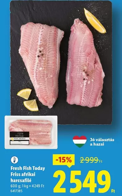 Friss afrikai haresafilé