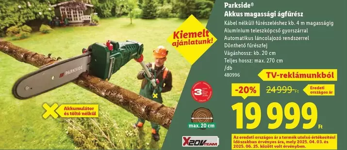 Volt - Akkus magassági igfürisz