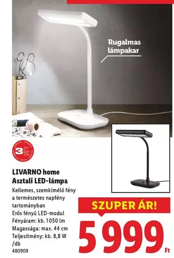 Asztali LED-lámpa