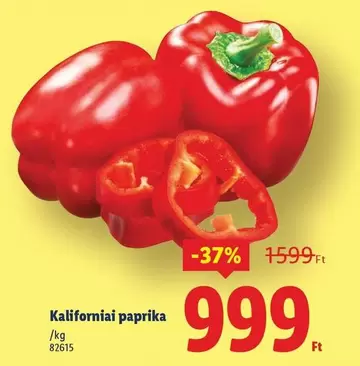 Paprika - Kaliforniai paprika