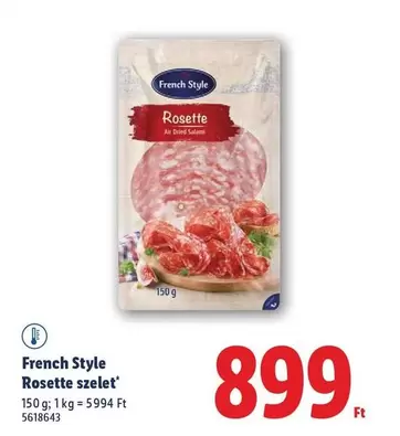 Rosette szelet