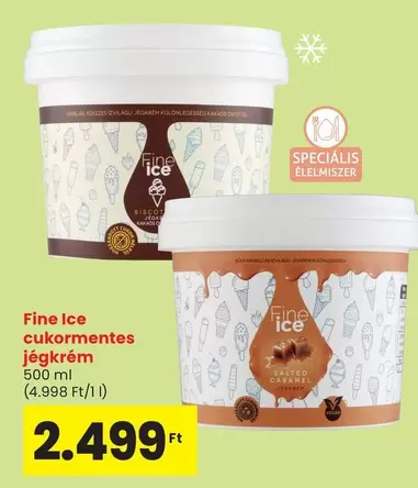 cukormentes jégkrém