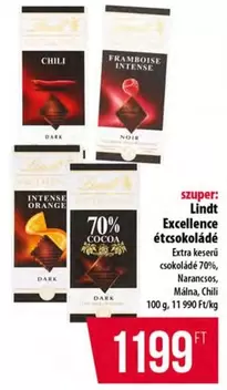 Excellence étcsokoládé