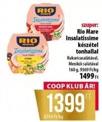 Insalatissime készétel tonhallal