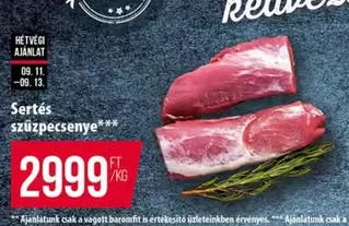 Sertés szűzpecsenye