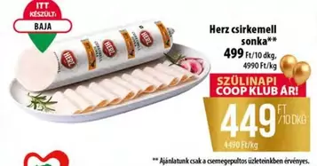 Csirkemell Sonka