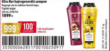 hajregeneráló sampon