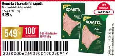 Útravaló felvágott