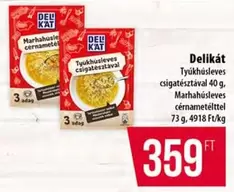 Tyúkhúsleves csigatésztával, Marhahúsleves cérnametélttel