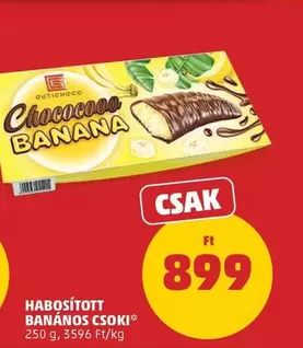 HABOSÍTOTT BANÁNOS CSOKI
