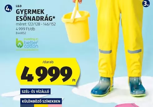 GYERMEK ESŐNADRÁG*
