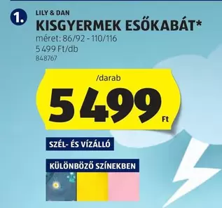 KISGYERMEK ESŐKABÁT