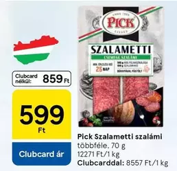 Szalametti szalámi