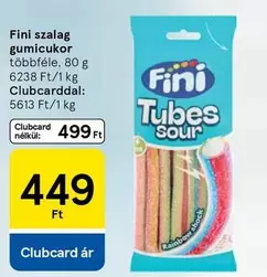 Szalag Gumicukor