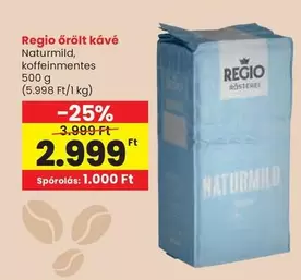 őrölt kávé