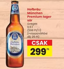 Premium lager sör