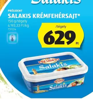 SALAKIS KRÉMFEHÉRSAJT