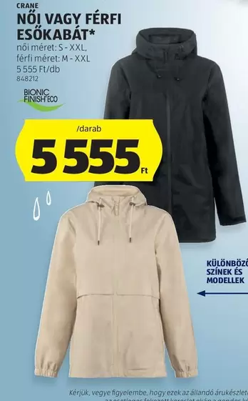 Xxl - NŐI VAGY FÉRFI ESŐKABÁT
