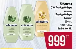 Mo - Q10, 7 gyógynövényes sampon, 7 gyógynövényes balzsam