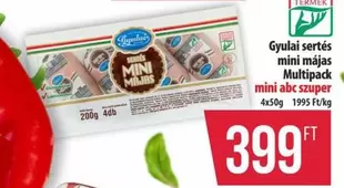 sertés mini májas Multipack