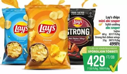 chips mini abc szuper, Tejfölsridling abc szuper, Sajtes, Strong Hot chiken wings