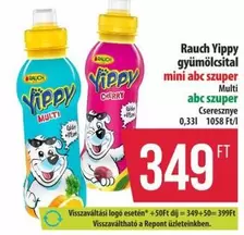 Yippy gyümölcsital mini abc szuper
