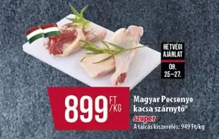 kacsa szárnytő