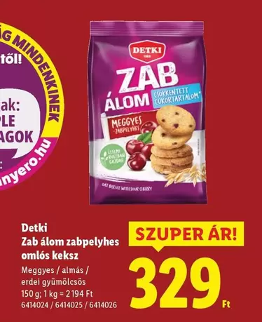 Zab álom zabpelyhes omlós keksz