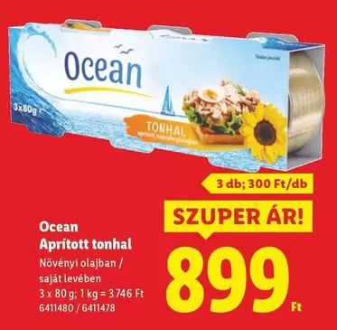 Aprított tonhal