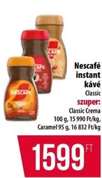instant kávé