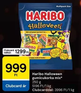Halloween gumicukorka mix