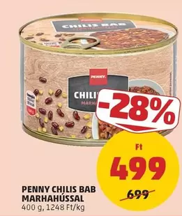 CHILIS BAB MARHAHÚSSAL